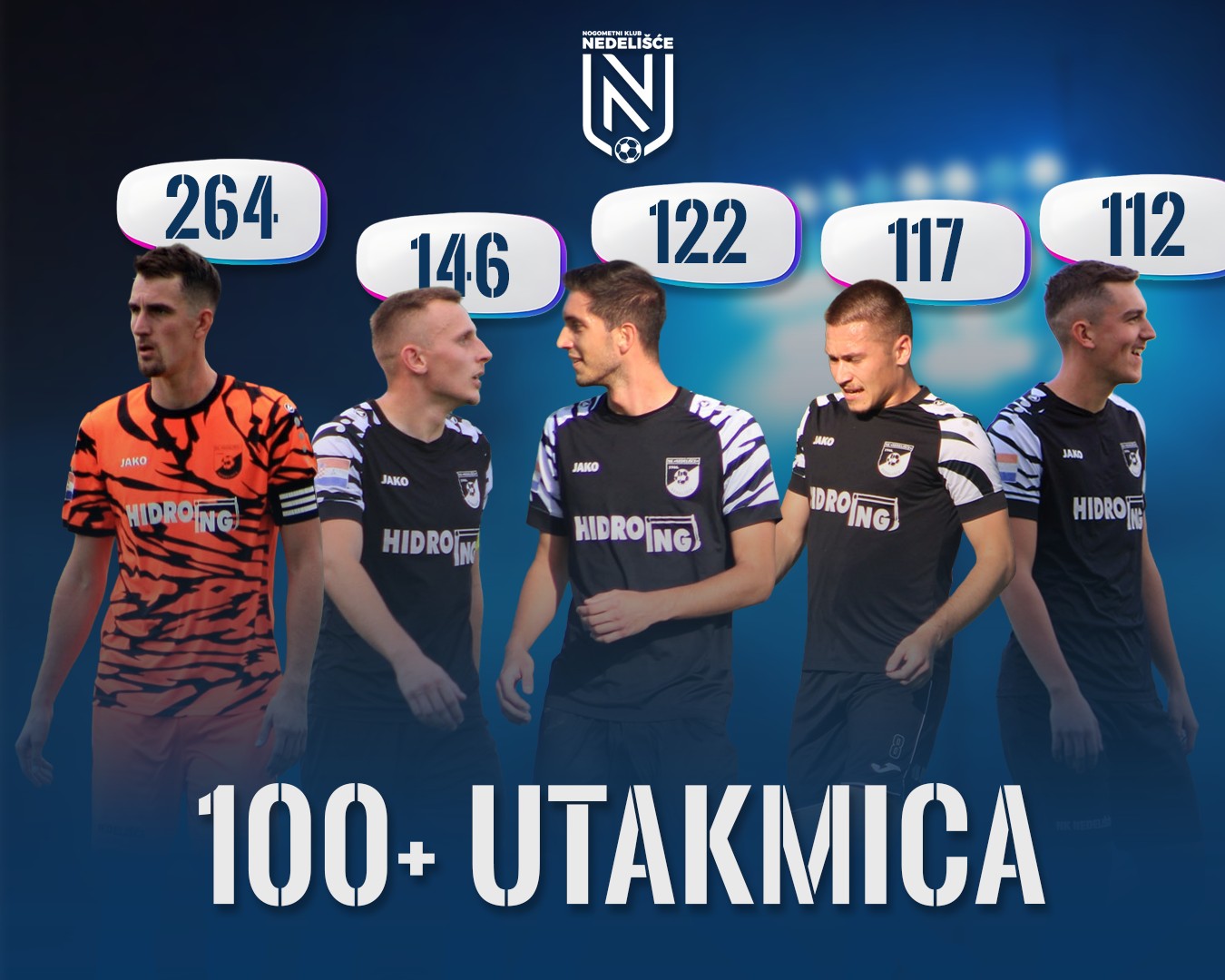 StatSpot: Igrači s više od 100 nastupa iz aktualnog igračkog kadra